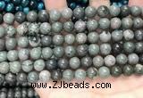 CGJ512 15.5 inches 8mm round green forst jasper beads wholesale