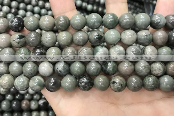 CGJ513 15.5 inches 10mm round green forst jasper beads wholesale