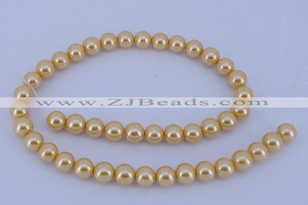 CGL60 5PCS 16 inches 20mm round dyed plastic pearl beads wholesale