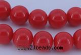 CGL842 10PCS 16 inches 4mm round heated glass pearl beads wholesale