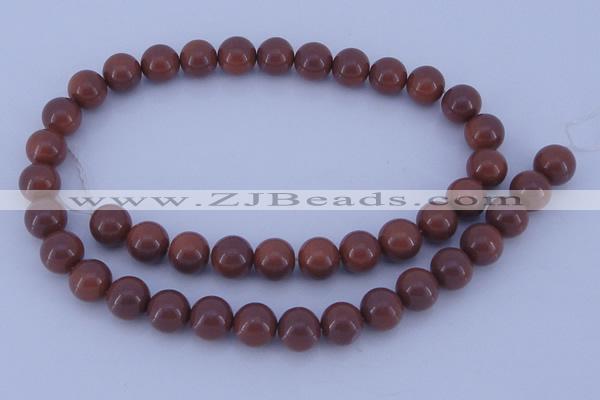 CGL886 10PCS 16 inches 8mm round heated glass pearl beads wholesale