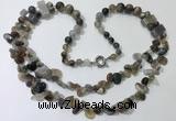 CGN540 27 inches fashion agate gemstone beaded necklaces