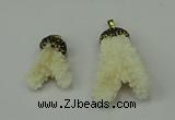 CGP209 25*30mm - 30*50mm freeform coral pendants wholesale