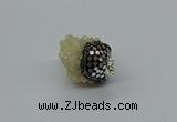 CGP3190 20*30mm - 25*40mm nuggets plated druzy quartz pendants