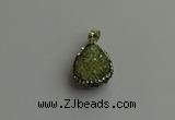 CGP468 15*20mm teardrop crystal glass pendants wholesale