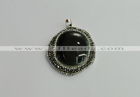 CGP665 40*45mm - 45*50mm freeform ceramic pendants wholesale