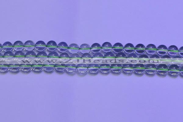CGQ302 15.5 inches 8mm round AA grade natural green quartz beads