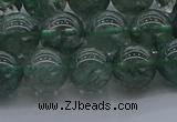 CGQ503 15.5 inches 10mm round imitation green phantom quartz beads