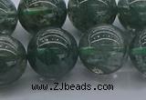 CGQ506 15.5 inches 16mm round imitation green phantom quartz beads