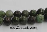 CGR02 16 inches 8mm round green rain forest stone beads wholesale