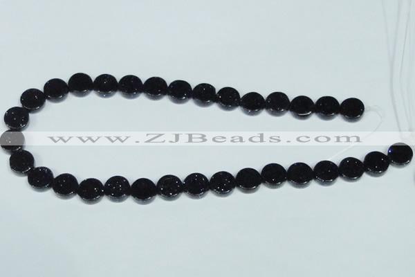 CGS124 15.5 inches 4*12mm coin blue goldstone beads wholesale