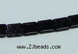 CGS126 15.5 inches 10*10mm square blue goldstone beads wholesale