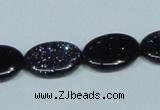 CGS135 15.5 inches 13*18mm oval blue goldstone beads wholesale