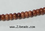 CGS62 15.5 inches 4*6mm rondelle goldstone beads wholesale