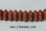 CGS68 15.5 inches 5*10mm roundel goldstone beads wholesale