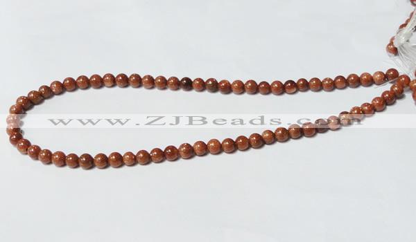 CGS87 15.5 inches 4mm round goldstone beads wholesale