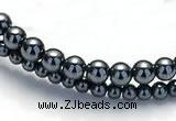 CHE17 16 inches 2mm & 3mm round hematite beads Wholesale