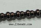 CHE190 15.5 inches 6*8mm calabash hematite beads wholesale