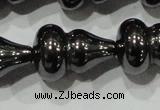 CHE193 15.5 inches 12*18mm calabash hematite beads wholesale