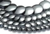 CHE23 16 inches 8mm & 10mm & 12mm & 20mm coin hematite beads