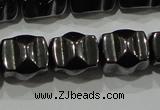 CHE232 15.5 inches 10*12mm hematite beads wholesale