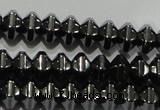 CHE235 15.5 inches 4*6mm star hematite beads wholesale