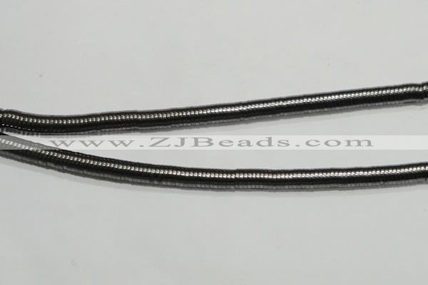 CHE238 15.5 inches 1*4.5mm dish hematite beads wholesale