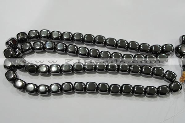 CHE250 15.5 inches 13*13mm cube hematite beads wholesale