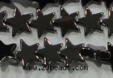 CHE294 15.5 inches 8mm star hematite beads wholesale