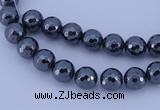 CHE30 16 inches 2mm faceted round hematite beads Wholesale