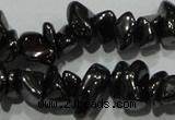 CHE307 15.5 inches 4*6mm – 8*12mm hematite chips beads wholesale