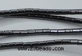 CHE755 15.5 inches 2*2.5mm tube hematite beads wholesale