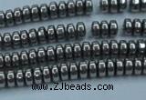 CHE962 15.5 inches 1.5*3mm rondelle plated hematite beads wholesale