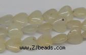 CHG21 15.5 inches 10*10mm heart yellow aventurine beads wholesale