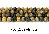 CHJ104 15 inches 12mm round honeybee jasper beads