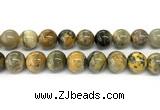 CHJ106 15 inches 16mm round honeybee jasper beads