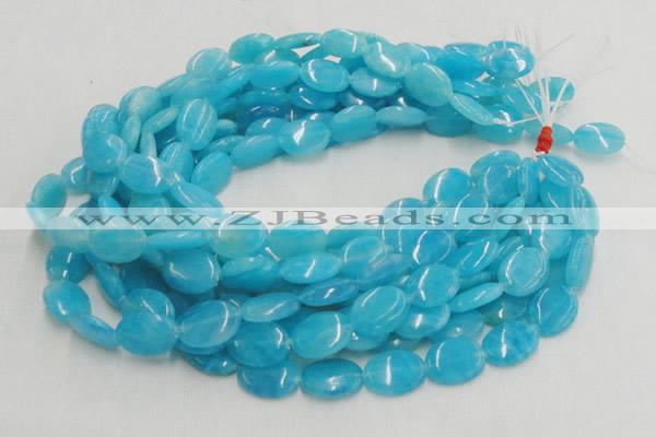 CHM04 16 inches 15*20mm oval blue hemimorphite beads wholesale