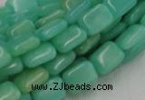 CHM09 16 inches 10*14mm rectangle green hemimorphite beads wholesale