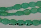 CHM12 15.5 inches 8*10mm oval green hemimorphite beads wholesale