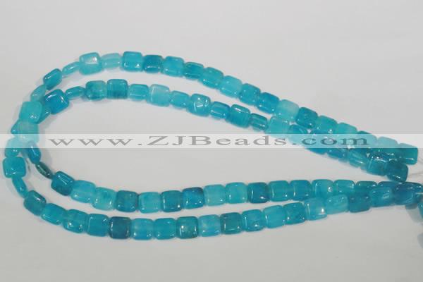 CHM25 15.5 inches 10*10mm square blue hemimorphite beads wholesale