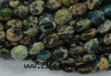 CIJ10 15.5 inches 6*8mm oval impression jasper beads wholesale