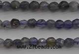 CIL116 15.5 inches 3mm faceted round iolite gemstone beads