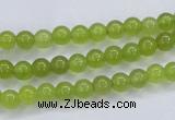 CKA03 15.5 inches 6mm round Korean jade gemstone beads