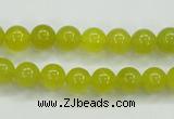 CKA04 15.5 inches 8mm round Korean jade gemstone beads