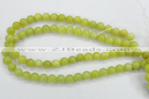 CKA06 15.5 inches 12mm round Korean jade gemstone beads