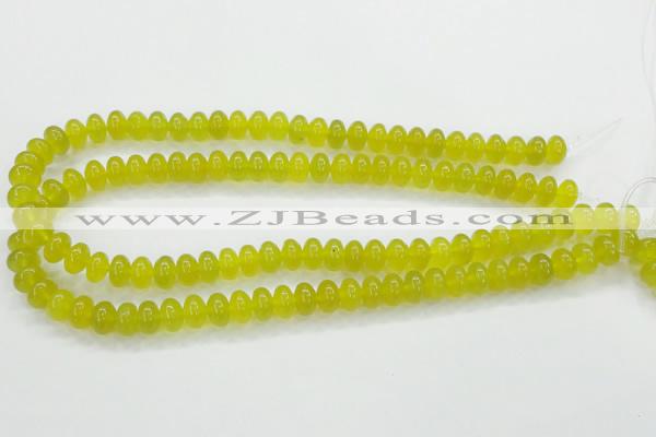 CKA11 15.5 inches 6*10mm rondelle Korean jade gemstone beads