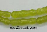 CKA20 15.5 inches 8*28mm bone Korean jade gemstone beads