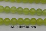 CKA203 15.5 inches 8mm round Korean jade gemstone beads