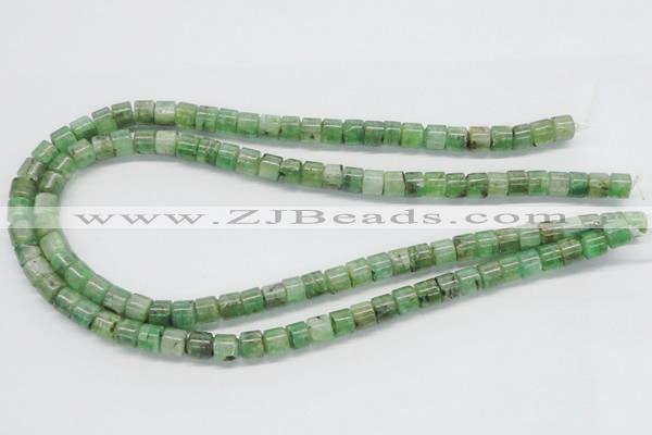 CKC104 16 inches 6*8mm column natural green kyanite beads wholesale