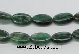 CKC111 16 inches 8*14mm oval natural green kyanite beads wholesale